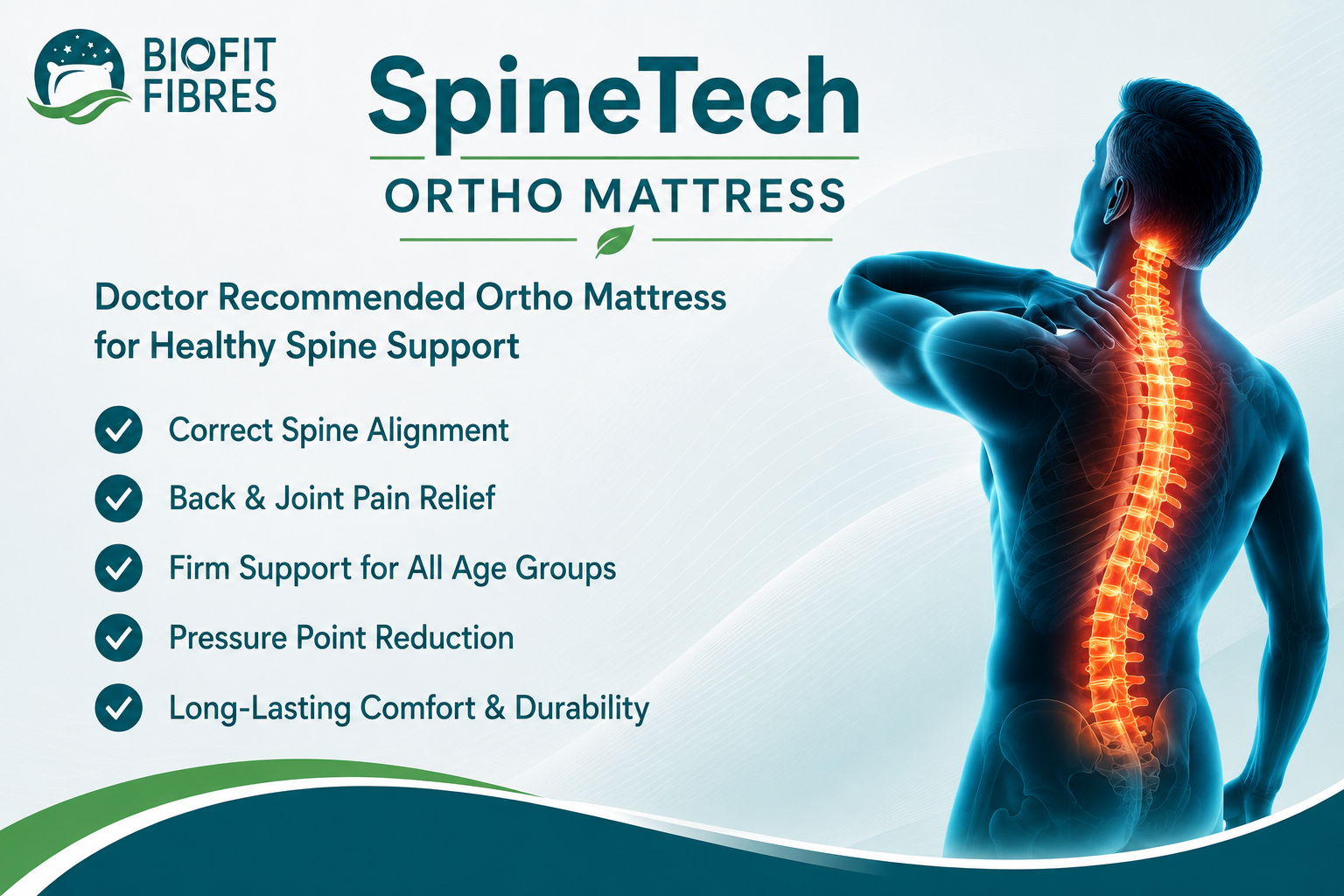 biofit™ spinetech dual ortho (orthopaedic mattress) biofit™ spinetech dual ortho (orthopaedic mattress)
