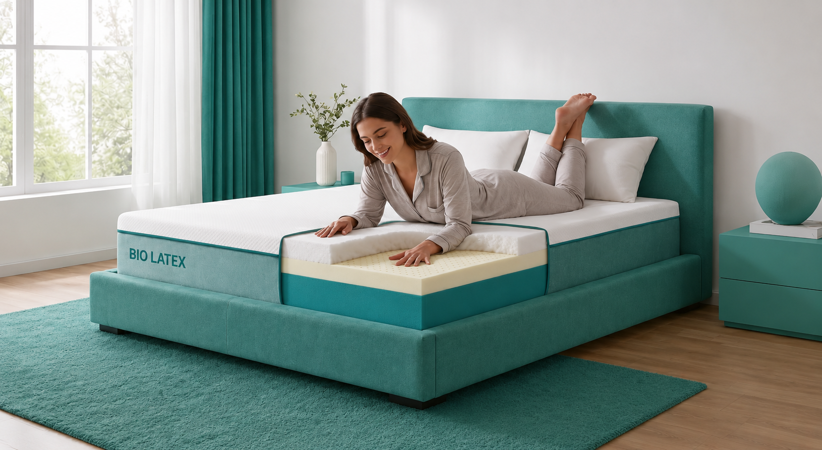 biofit™ bio latex foam mattress (latex + hr) biofit™ bio latex foam mattress (latex + hr)